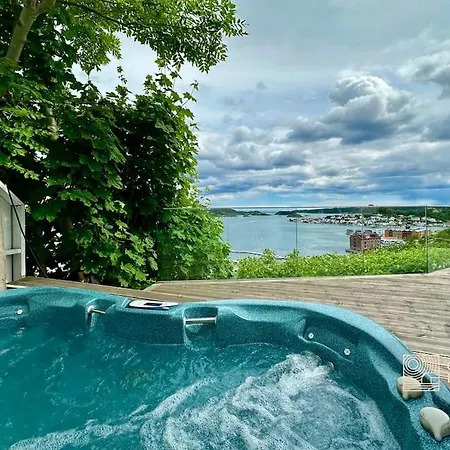 In With Unique View, Jacuzzi And Boat Space Villa Kragero